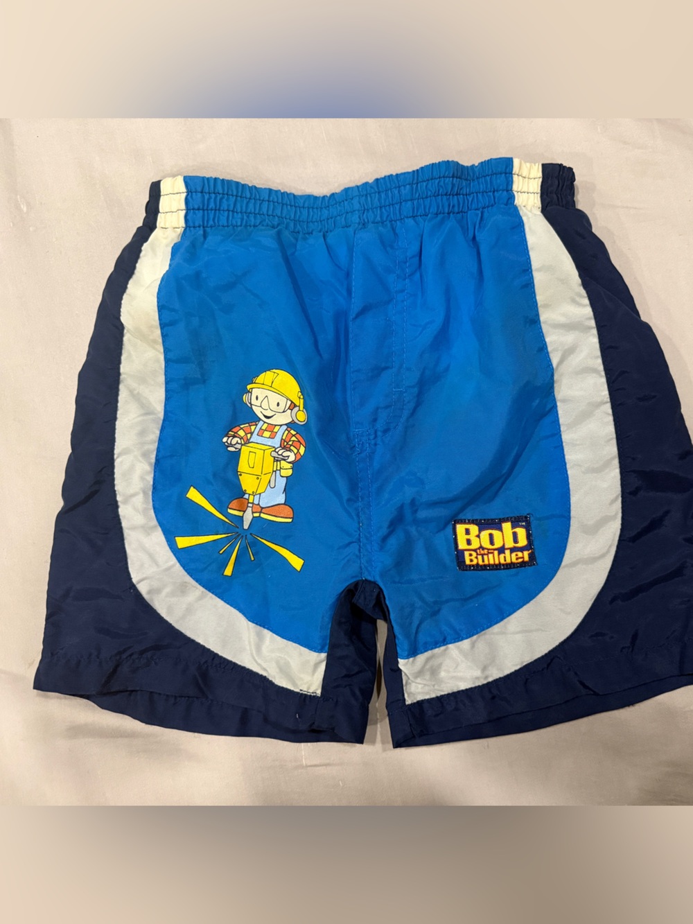 Y2K Bob the builder  Kids Swim Shorts
